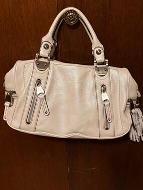 B. Makowsky Leather Satchel